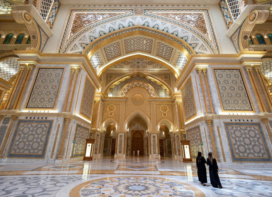 Qasr Al Watan - Presidential Palace, in Abu Dhabi, United Arab Emirates